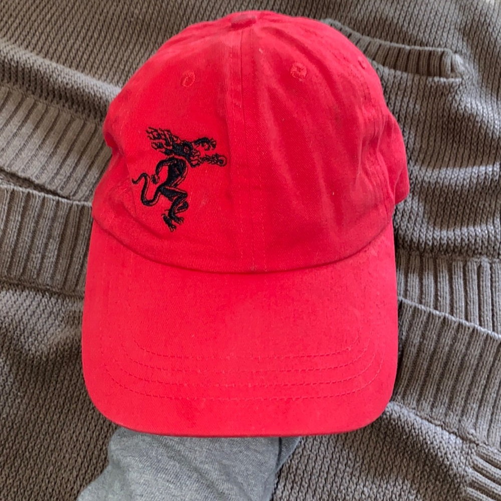 Red Fireball Whiskey hat
